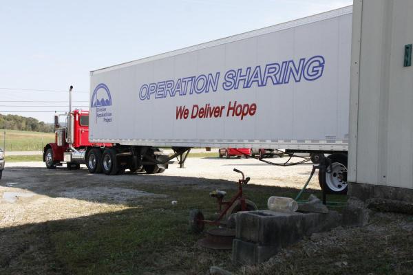 Christian Appalachian Project's Operation Sharing collects donated goods in their warehouses in Kentucky. 